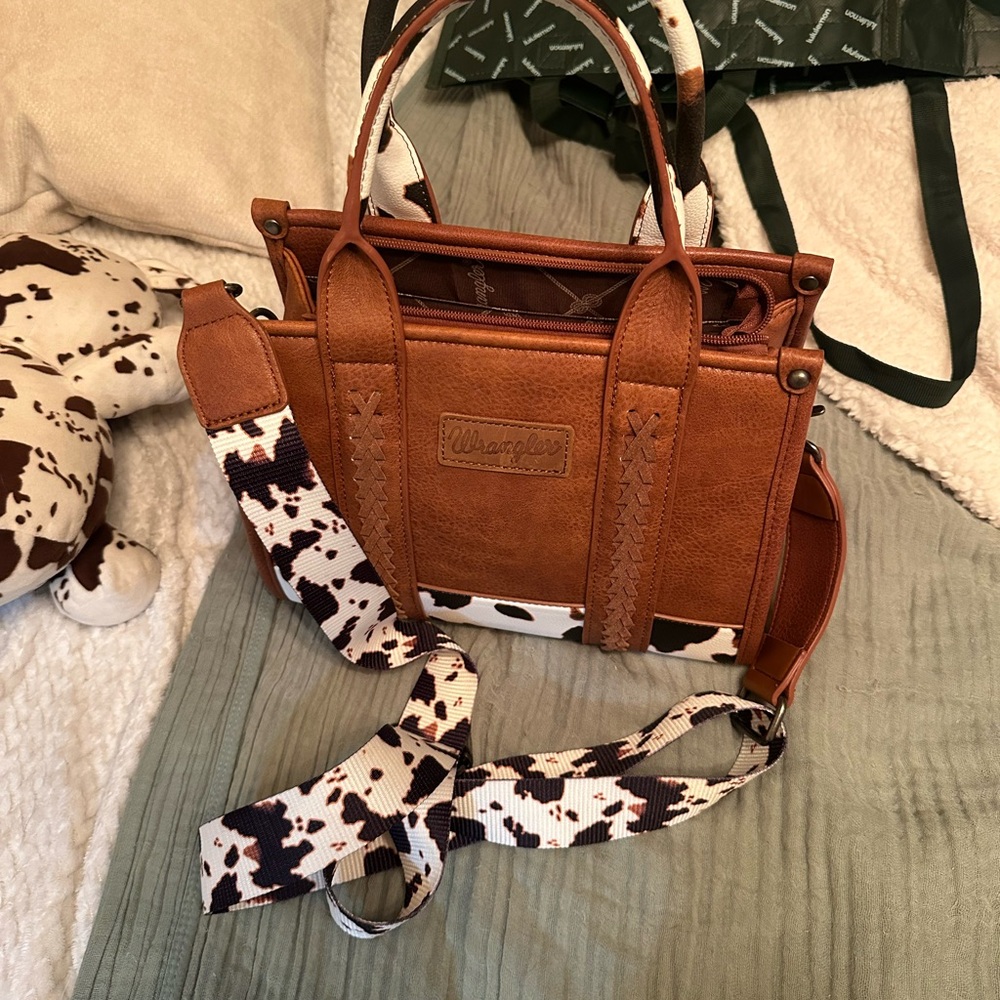Wrangler Brown and White Women's Bag
